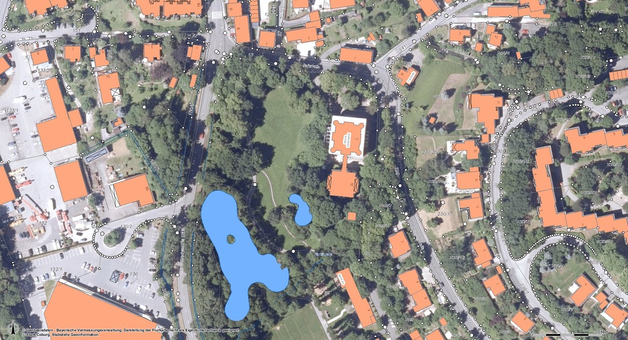 Station 2 Schlosspark Ketschendorf grüne Oase Stadtentwicklung